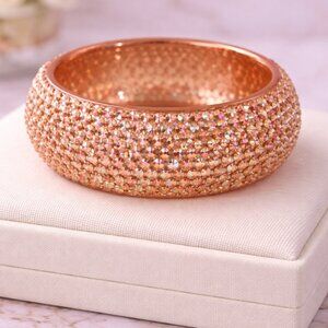 Elegant Crystal-Embellished Bracelet